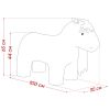 Пуф Leset Horse Buddy 26 пудровый - 8