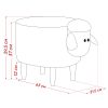 Пуф Leset Lamb COMBI Молочный, компаньон серый, Бук - 8
