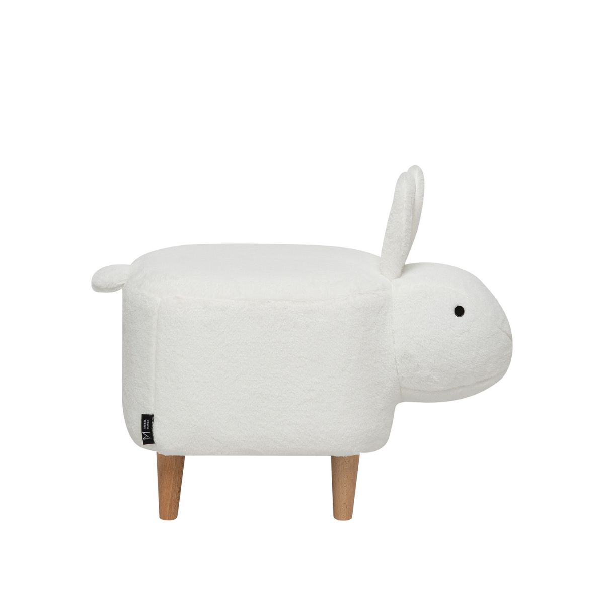 Пуф Leset Rabbit COMBI Молочный, Бук