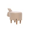 Пуф Leset Rabbit COMBI V18 бежевый, Бук - 4