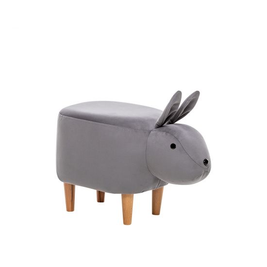 Пуф Leset Rabbit COMBI V32 серый, Бук