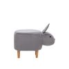 Пуф Leset Rabbit COMBI V32 серый, Бук - 3