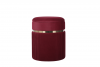 Пуф Миранда с ящиком велюр бордовый - 2