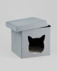 Пуф складной с ящиком Store Pet бирюзовый - 6