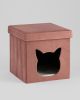 Пуф складной с ящиком Store Pet розовый - 2