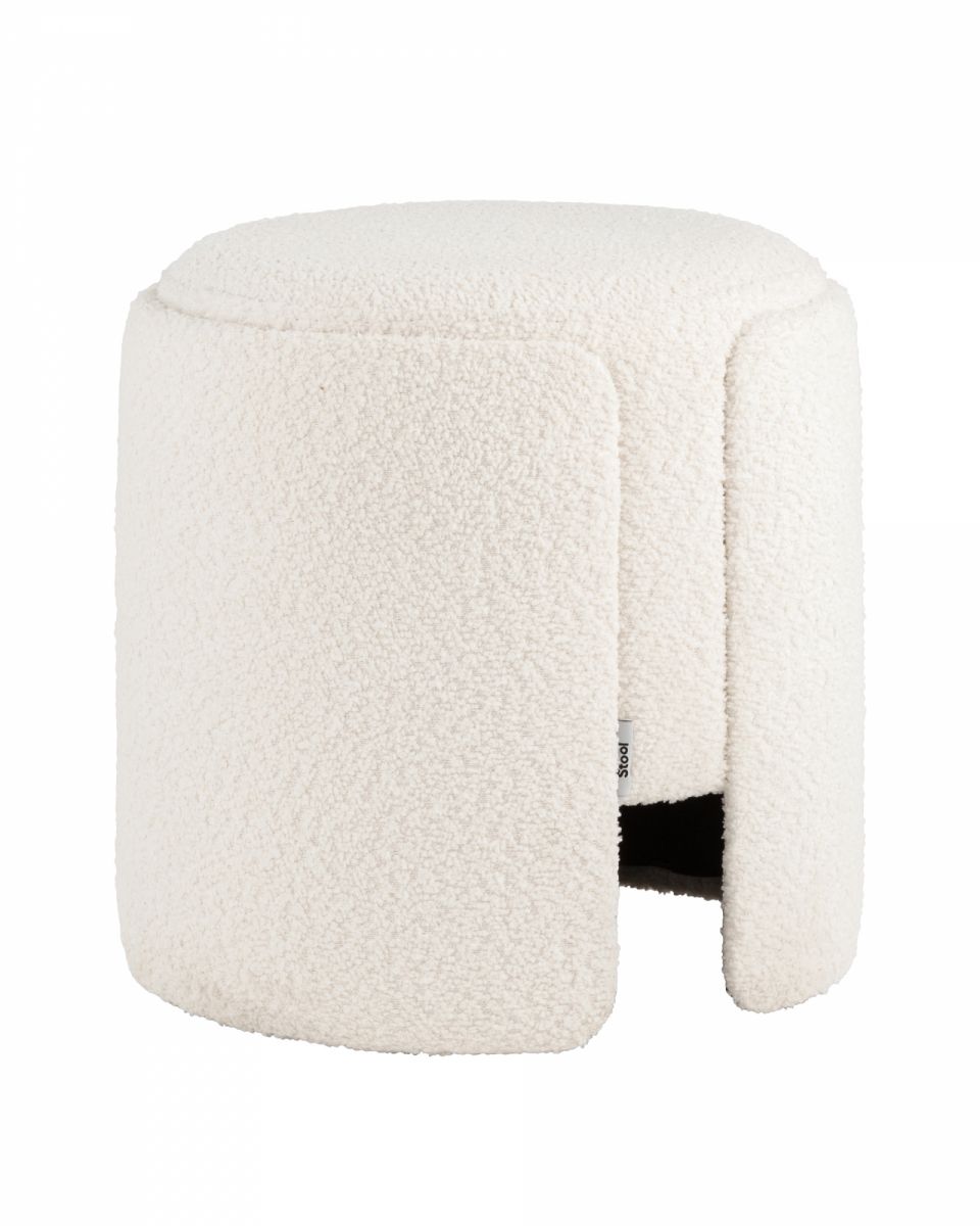 Пуф Taks букле белый