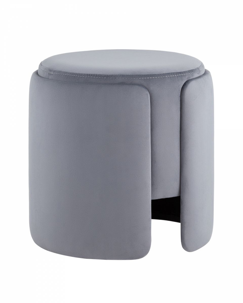 Пуф Taks велюр серый