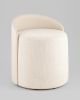 Пуф Тея спинка иск.кожа, сиденье шенилл бежевый - 2