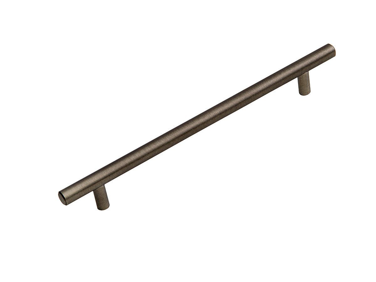 Ручка рейлинг мебельная R-3020 Черненый старинный антрацит 305x12x32