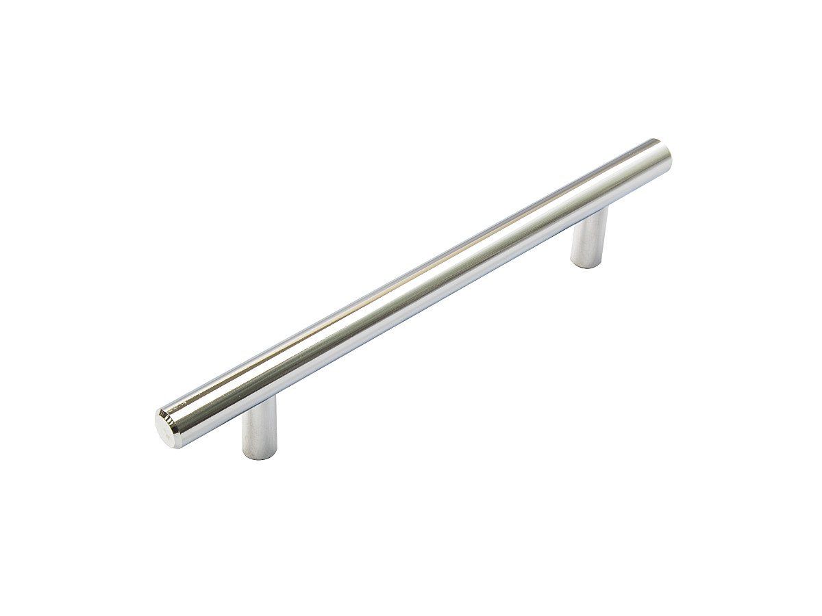 Ручка рейлинг мебельная R-3020 Хром 155x12x32