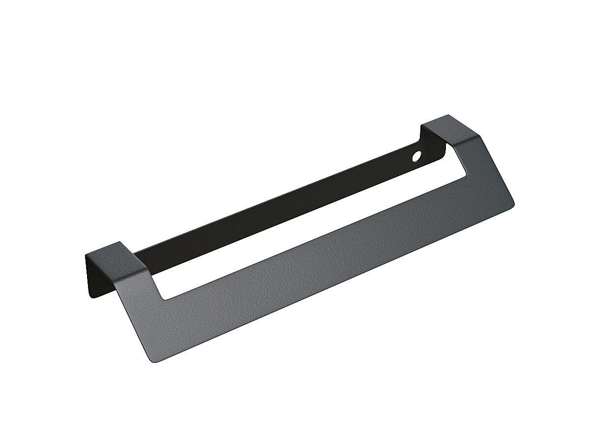 Ручка торцевая мебельная СТ-3 Матовый черный 156x40x20