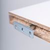 S00081 Фора 1.4 полка настенная 40х25х3.7, белый - 5