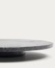 Selara маленький вращающийся поднос из черного мрамора - 5