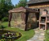 Шатер Оазис арт.GS1436 3200х3000мм шоколадный "Garden story" - 11