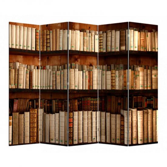 1705-5 Ширма "Библиотека" (5 панелей), шт