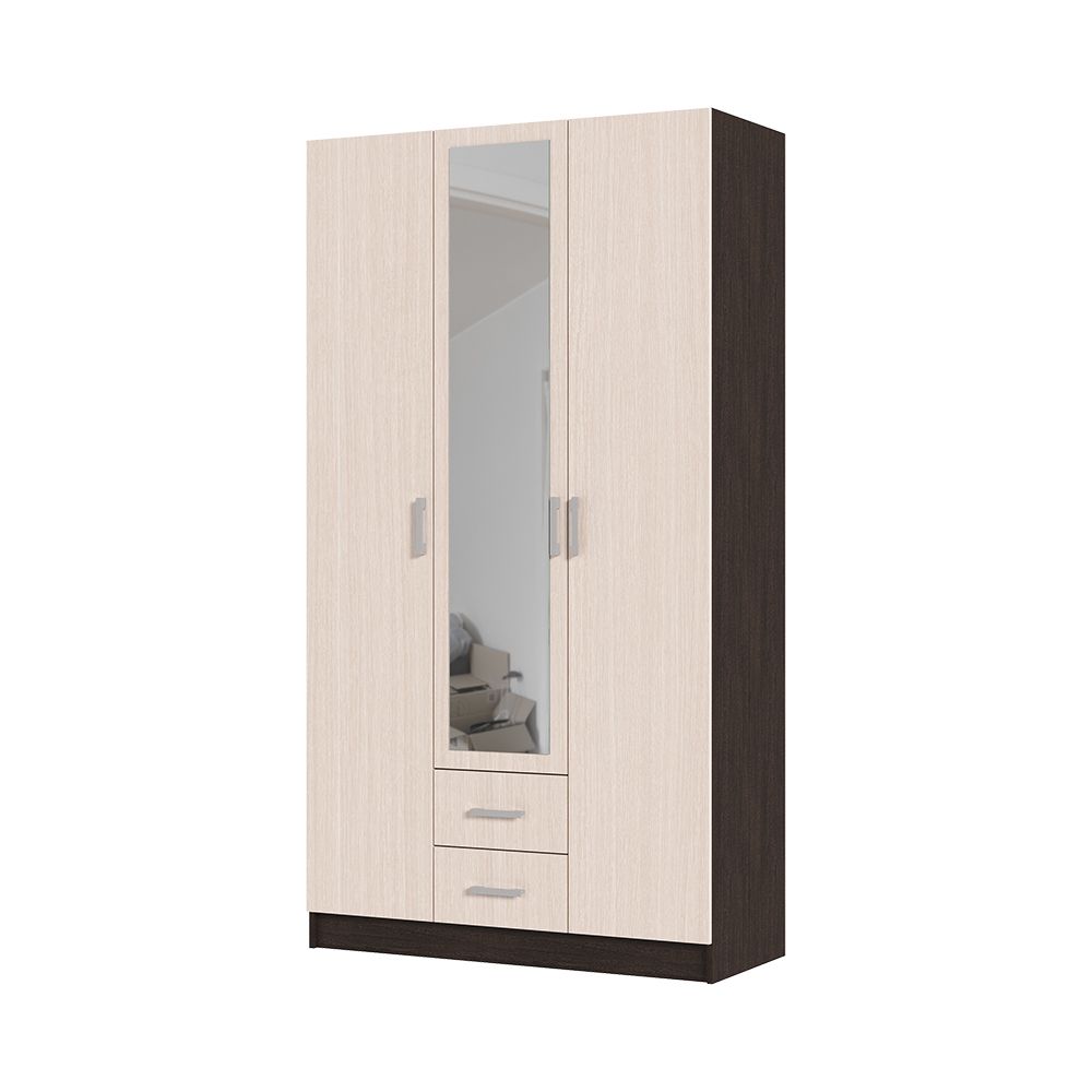 Шкаф 3х створчатый ГАРМОНИЯ ШК 601 М (1200х2200х500) венге-белфорт