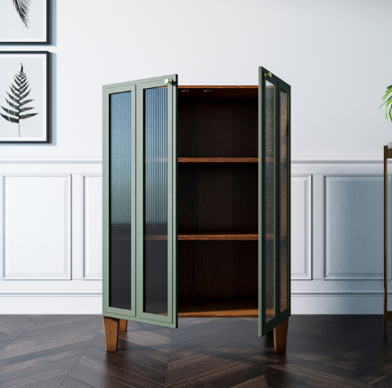 Шкаф-буфет "Andersen" малый с рифлеными стеклами