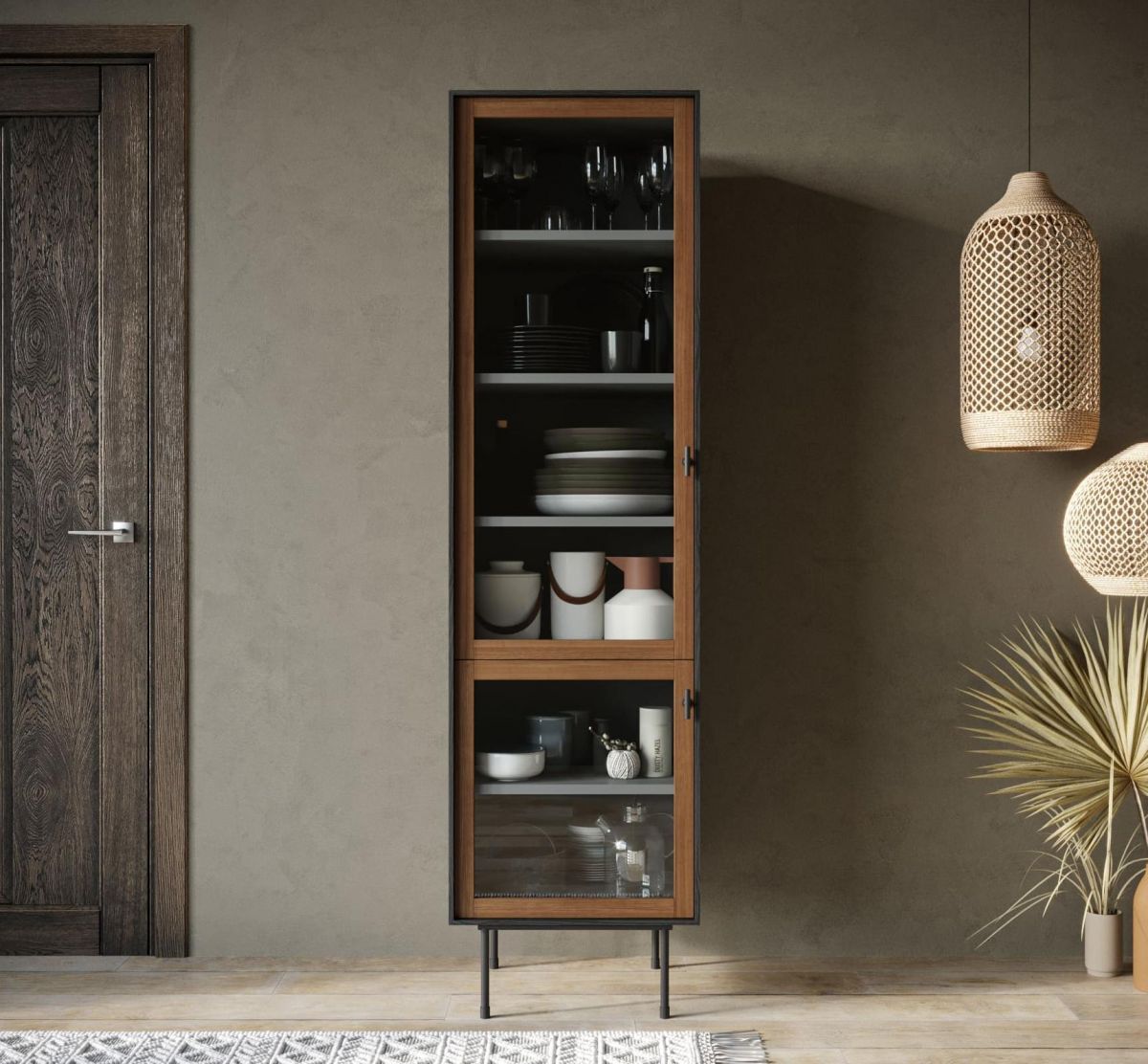 Шкаф c двумя дверками "Emerson" арт EM10