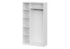 Шкаф Даиго с антресолью белый текстурный комплектация 2 - 5