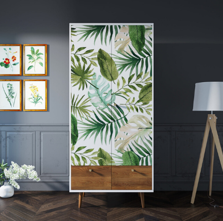 Шкаф двухстворчатый "Berber" принт 4