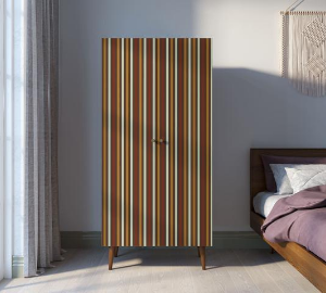 Шкаф малый двухстворчатый "Berber" принт 20