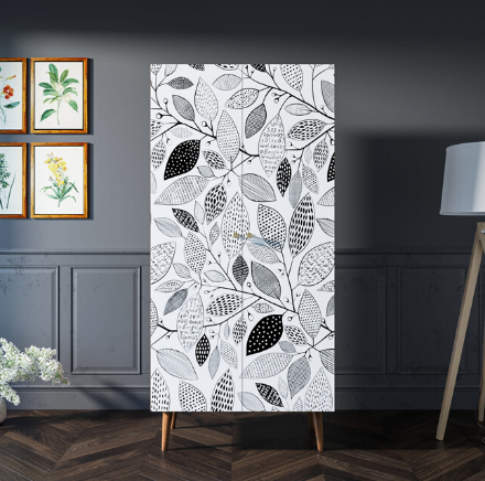 Шкаф малый двухстворчатый "Berber" принт 9