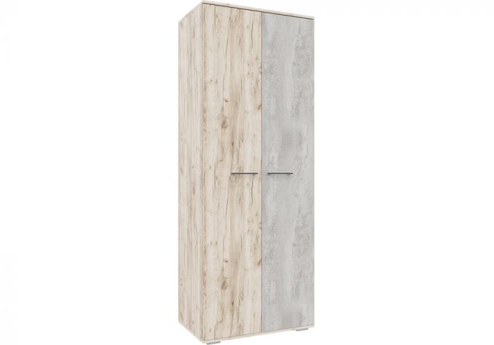 Шкафы ШК-800 дуб крафт серый - бетонный камень