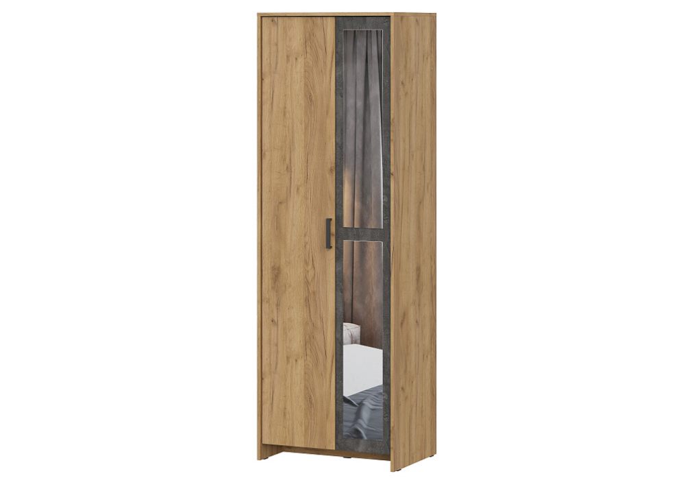 Шкафы Taika дуб золотой - камень темный