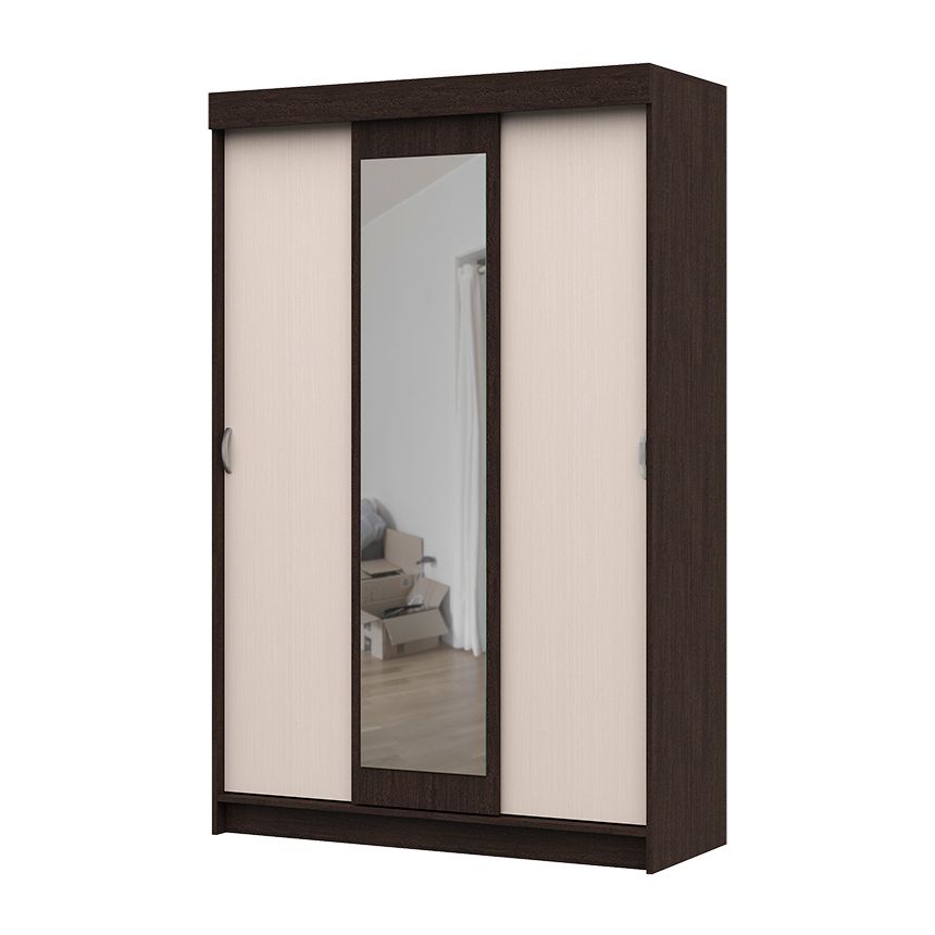 ШКК 551 Бася ЛДСП шкаф-купе венге-белфорт