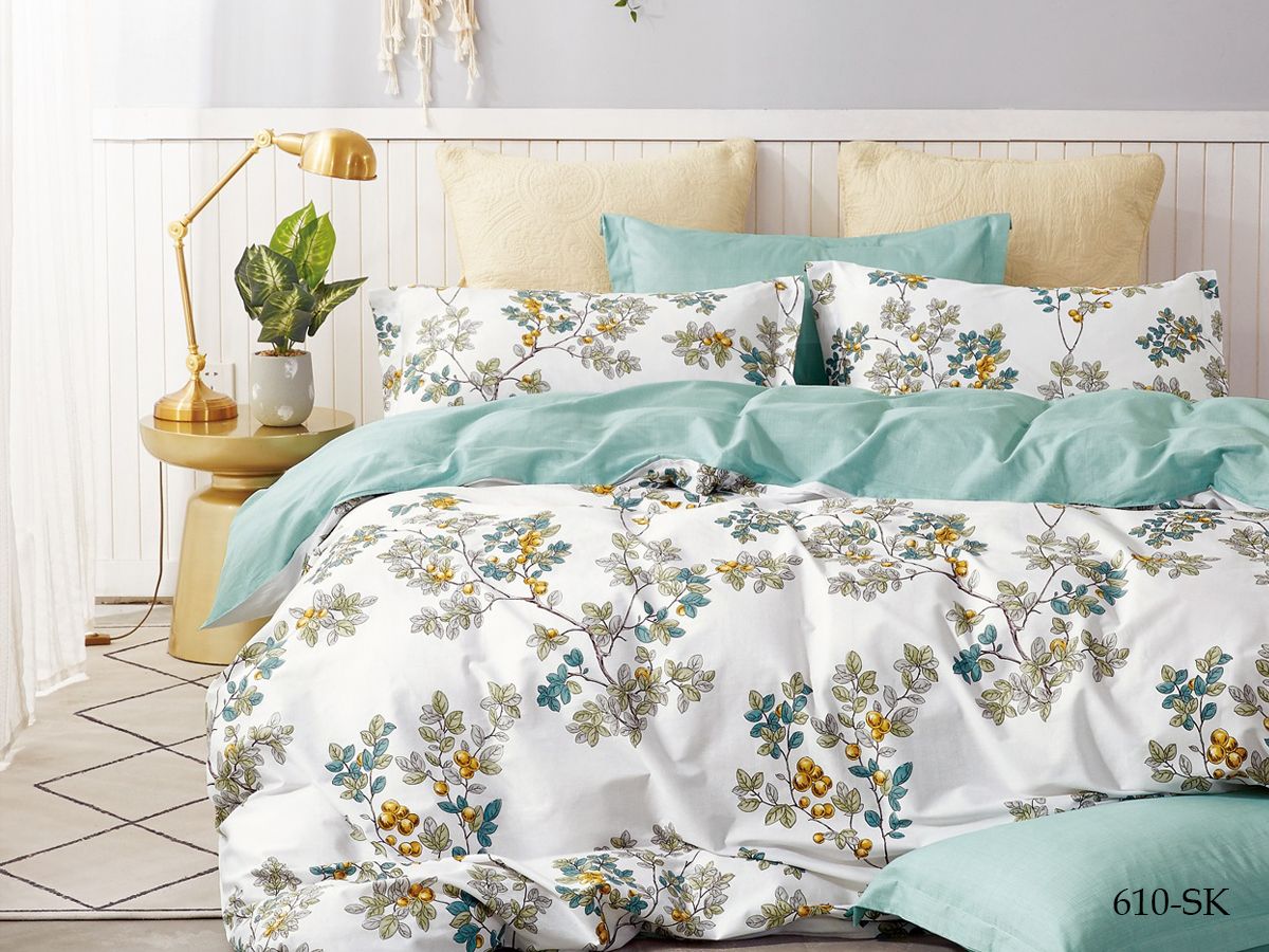 SK-2-610 КПБ 2 СП Сатин печатный нав-ки ( 70х70х2 шт ) в коробке CLEO