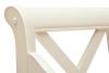 Скамейка ALBIZZI (Альбицци) дерево гевея-мдф, 108х57х89 см, pure white (402) - 12
