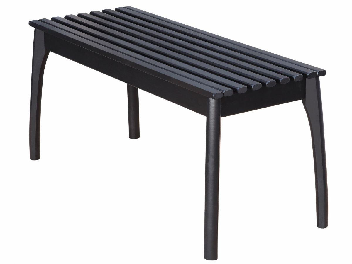 Скамья для прихожей массив, каркас венге