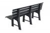 Скамья пластиковая арт.СКП-МТ010 (антрацит) - 8