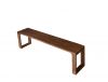 Скамья садовая Дятел арт.G-007-OAK массив сосны 1530мм - 4