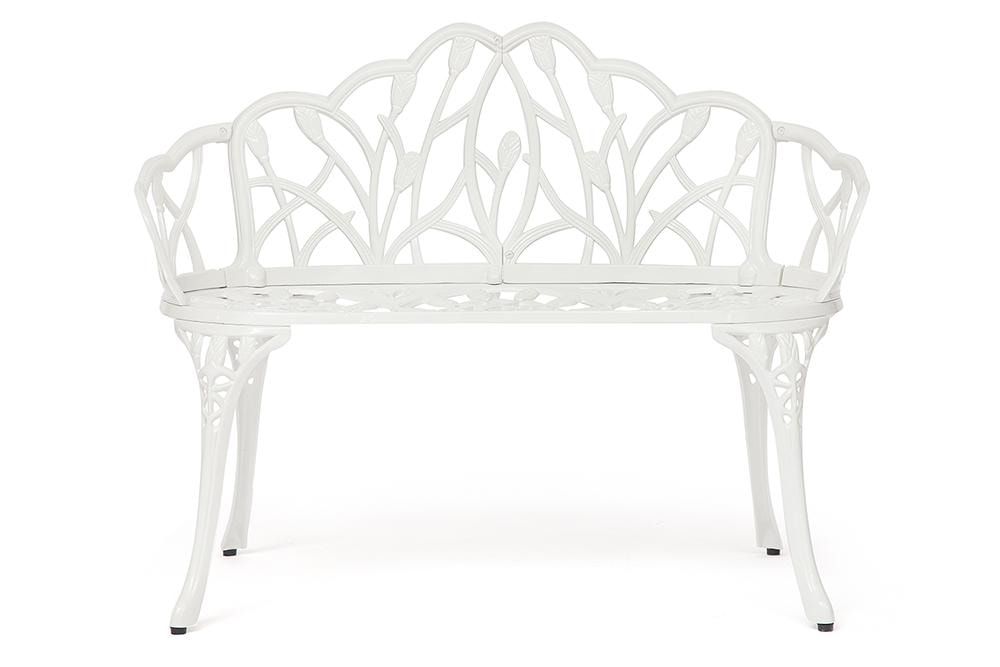 Скамья Secret De Maison Strauss (Штраус) алюминиевый сплав, 99хх56х76см, butter white