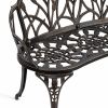 Скамья Secret De Maison Strauss (Штраус) алюминиевый сплав, 99хх56х76см, бронза-bronze - 7