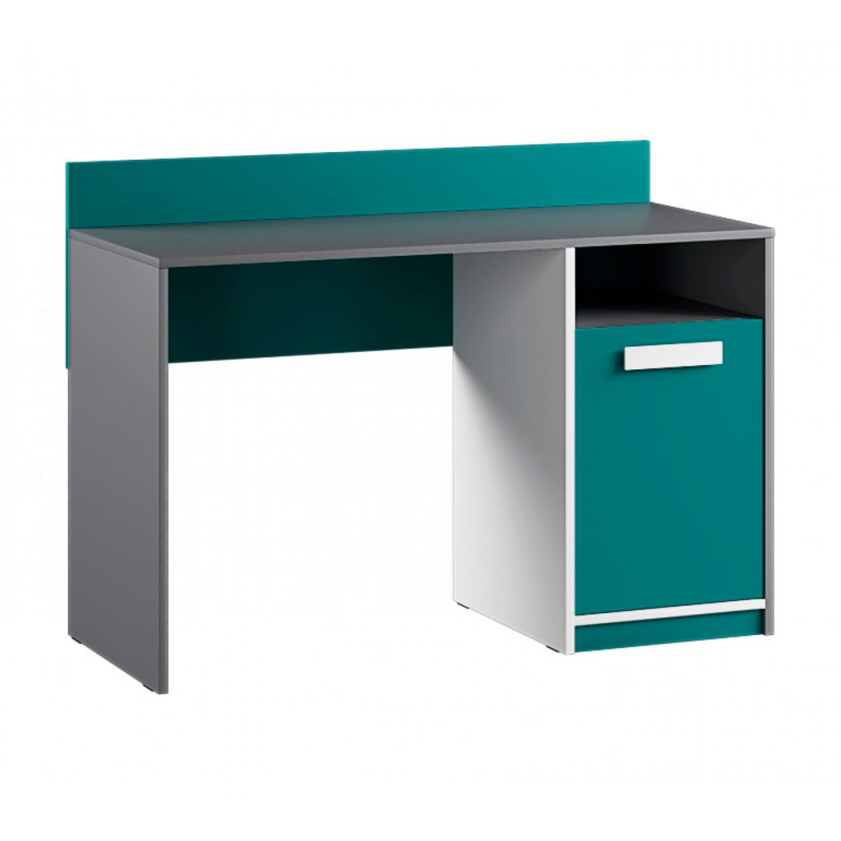 Спальня Кэнди Стол письменный КС-1 (фасад) океан