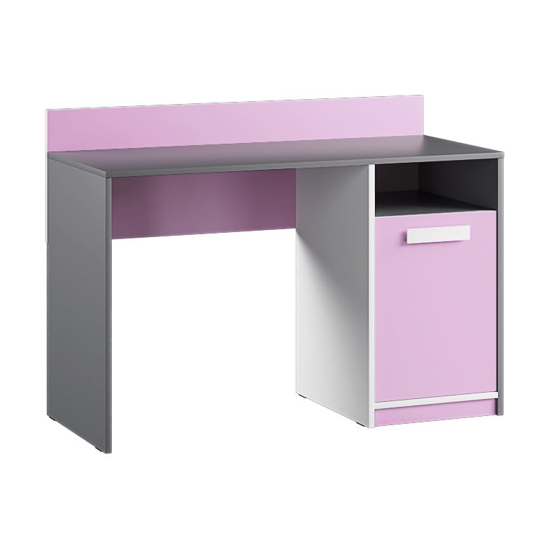 Спальня Кэнди Стол письменный КС-1 (корпус) графит-белый