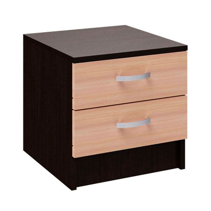 Спальня Ронда тумба прикроватная венге-дуб молочный