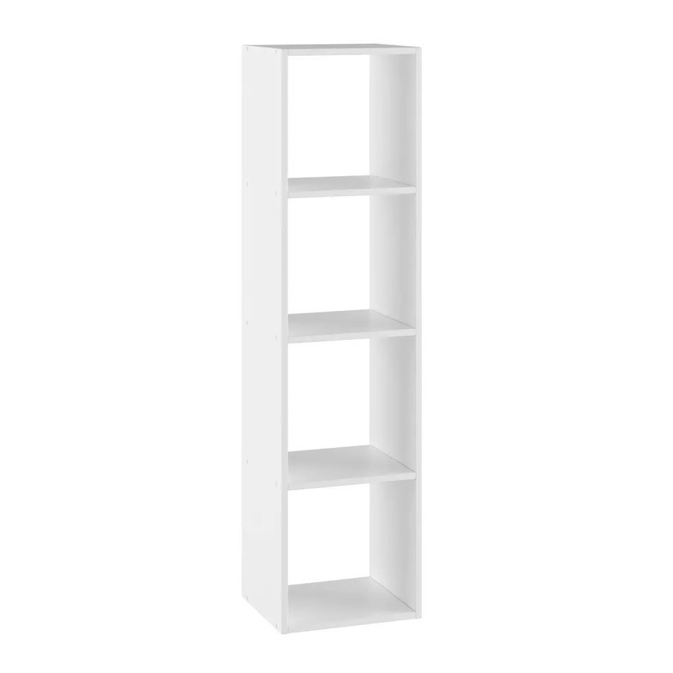 стеллаж 4 ячейки белый