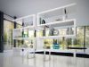 Стеллаж Belleza LE501-EST-BLANCO -3026 белый - 3