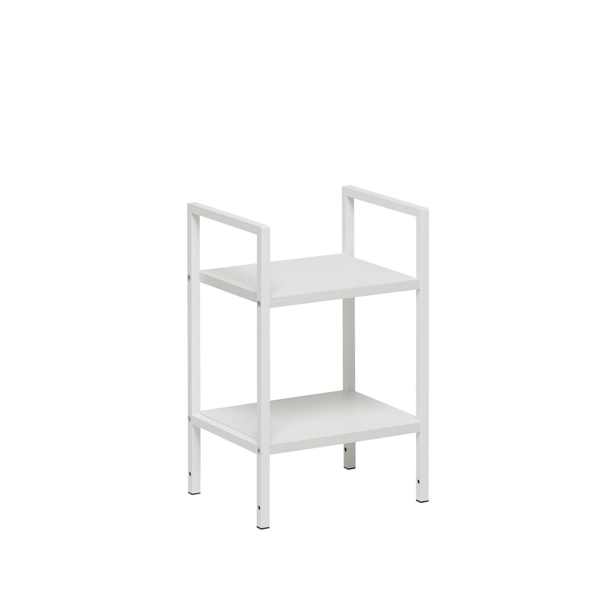 Стеллаж Leset Стилвуд 12 узкий, 2 полки, Белый Белый