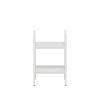 Стеллаж Leset Стилвуд 12 узкий, 2 полки, Белый Белый - 3