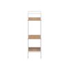 Стеллаж Leset Стилвуд 13 узкий, 3 полки, Белый Дуб крафт золотой - 5