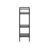 Стеллаж Leset Стилвуд 13 узкий, 3 полки, Чёрный Чёрный - 5