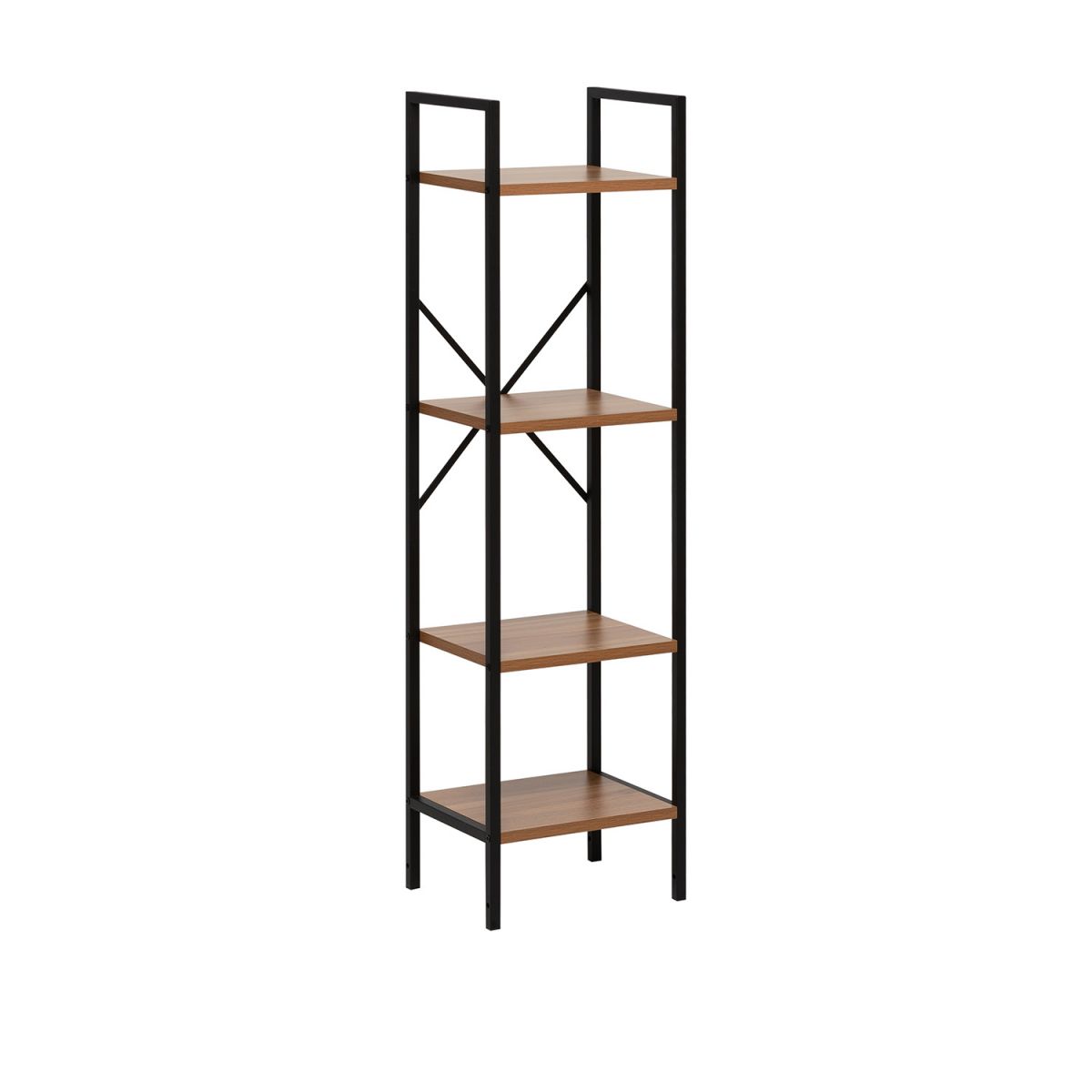 Стеллаж Leset Стилвуд 14 узкий, 4 полки