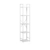 Стеллаж Leset Стилвуд 15 узкий, 5 полок, Белый Белый - 3