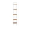 Стеллаж Leset Стилвуд 15 узкий, 5 полок, Белый Дуб крафт золотой - 4