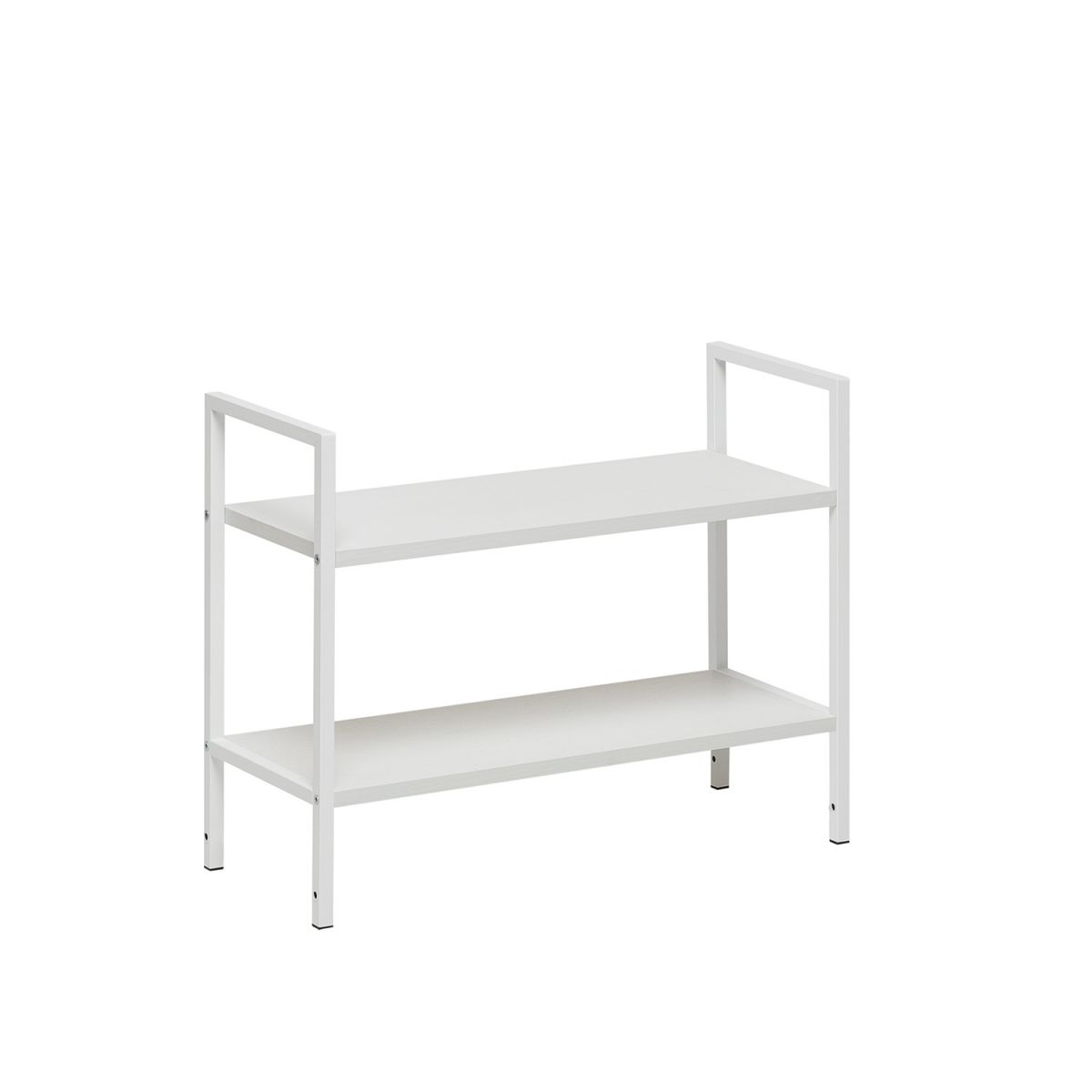 Стеллаж Leset Стилвуд 22 широкий, 2 полки, Белый Белый