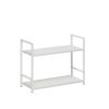 Стеллаж Leset Стилвуд 22 широкий, 2 полки, Белый Белый - 4